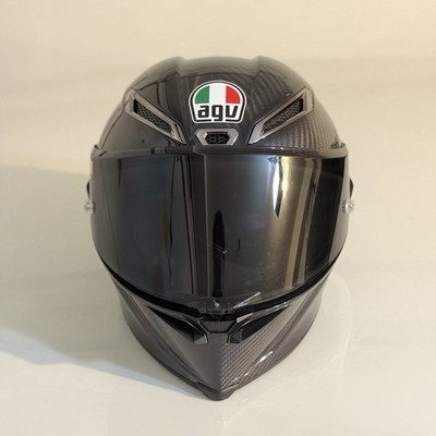 AGV Pista GP RR Carbon Fiber Motorcycle Helmet Size M 57-58 Smoked Visor Used
