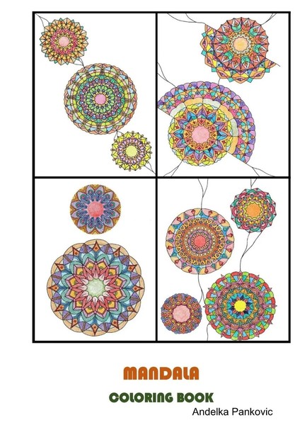 Andelka Pankovic | Mandala - Coloring Book For Adults | Taschenbuch | Englisch-image