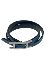HERMES Bracelet_B API Double Tour Leather Women's Bracelet - Shape is out of sha