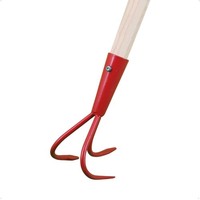 Kleingrubber Stahl Mit Holzstiel Handgrubber 3 Zinken Kultivator Handhacke Boden