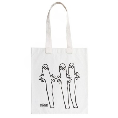 MOOMIN Stoffbeutel  Hattifatteners  Weiß   Baumwolle, 37×41 cm