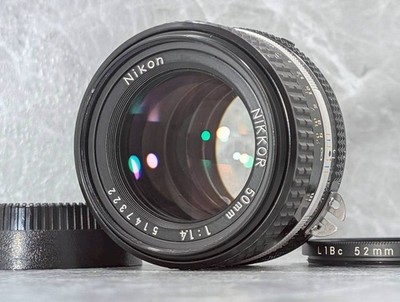 [Optical Mint READ] Nikon Ai-s Ais Nikkor 50mm f/1.4 Standard MF Lens from JAPAN