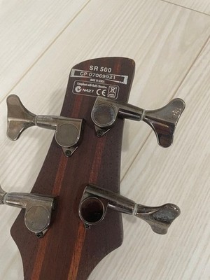 Ibanez SR500 Mahogany Electric Bass Guitar Used Product Shipping