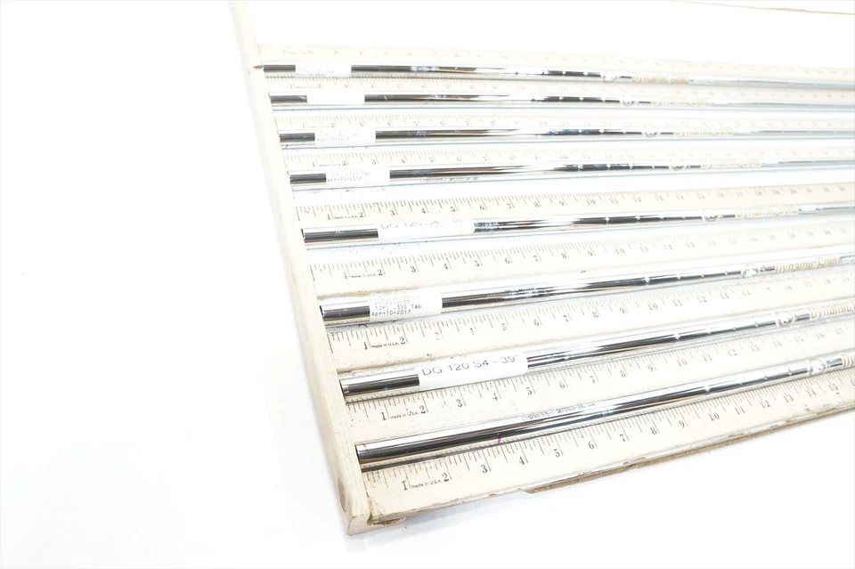 True Temper DG Tour Issue 120 S400 37"-39.5" 8p Iron Shaft Set Uncut .355 3961 - Image 2 of 4