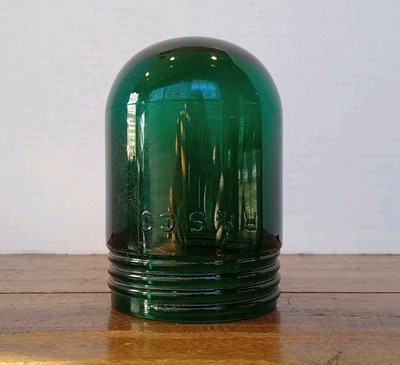 GREEN R&S CO VAPORPROOF REPLACEMENT GLASS GLOBE 6  1/2 X 3 INCHES 