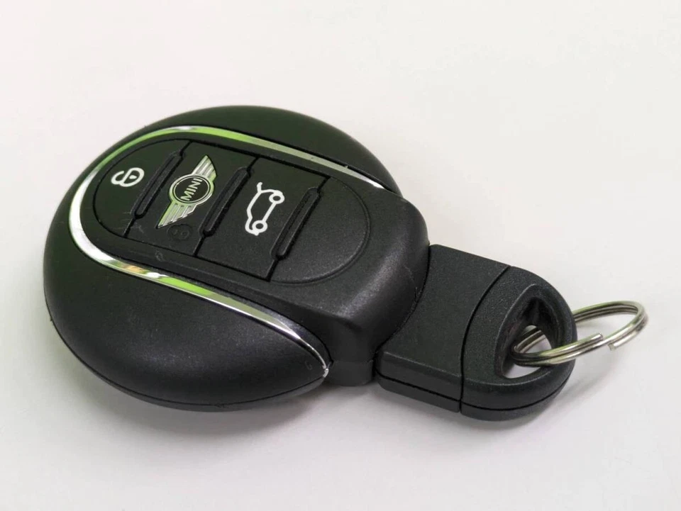 BMW Mini Smart Key Remote 3 botones, usado, totalmente funcional 33r - Imagen 4 de 4