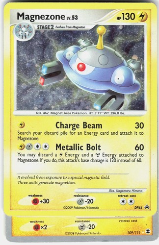 Pokemon Magnezone DP44 Holo Promo Diamond and Pearl Promos Pokemon Near Mint