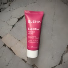 NEW ELEMIS Superfood Midnight Facial - Nourishing Sleeping Cream 15ml