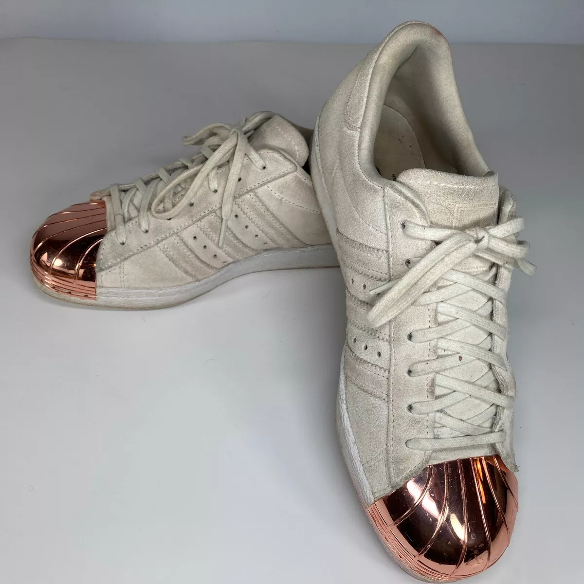 Adidas rose top gold cap toe