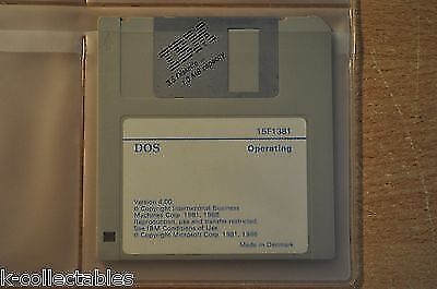 IBM Personal Computer DOS, Vers. 4.0 Prod. Nr. : 08F0734 + 15F1381 3.5 inch Popularna WYPRZEDAŻ, okazja