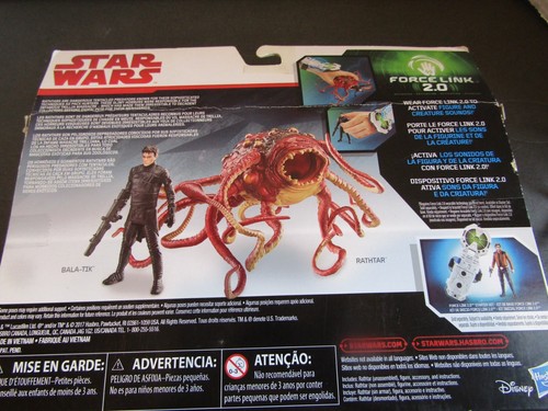Star Wars FORCE LINK 2.0 Rathtar & Bala-Tik Figure AGES 4+ - HASBRO - Picture 3 of 6