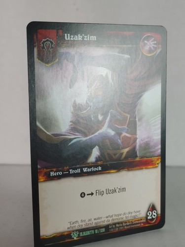 Uzak'zim - War of the Elements 18/220 - World of Warcraft TCG uncommon - Picture 14 of 26