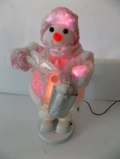  Fiber Optic Frosty the Snowman Singing, Dancing, 