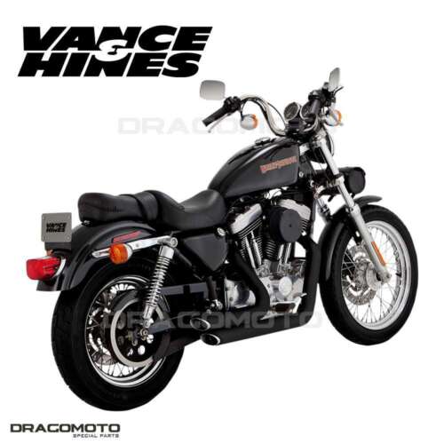 Harley XL 883 C Sportster 53 Custom 1999-2003 47223 Full exhaust Vance&Hines ... - Picture 1 of 3