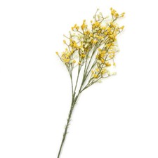 Yellow Artificial Baby's Breath Stem  3 Pieces