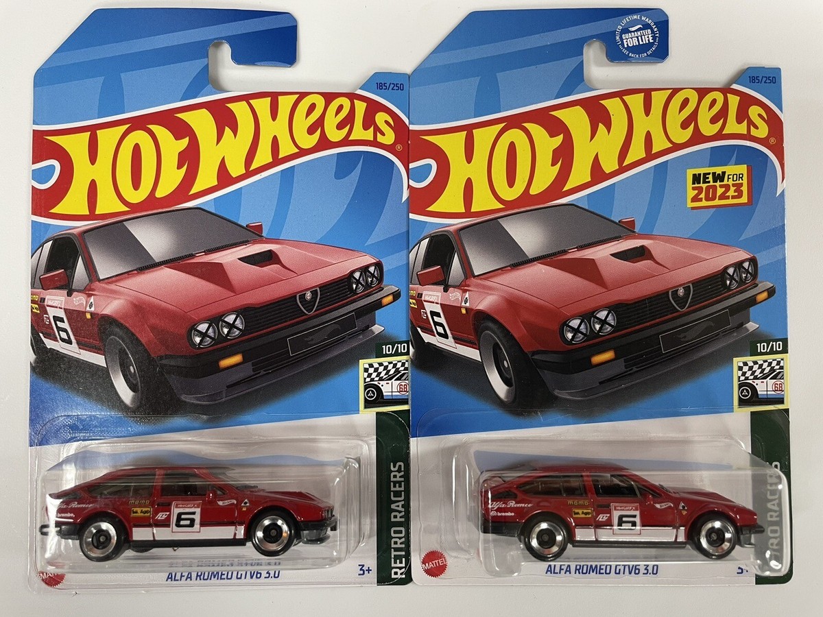 ミニカー Hot Wheels ALFA ROMEO GTV6 3.0 Amazon.com: HotWheels Alfa Romeo GTV6 3.0 (White) 2023 Retro