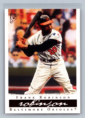 2003 Topps Gallery Hall of Fame Edition - Frank Robinson #63 Black Bat
