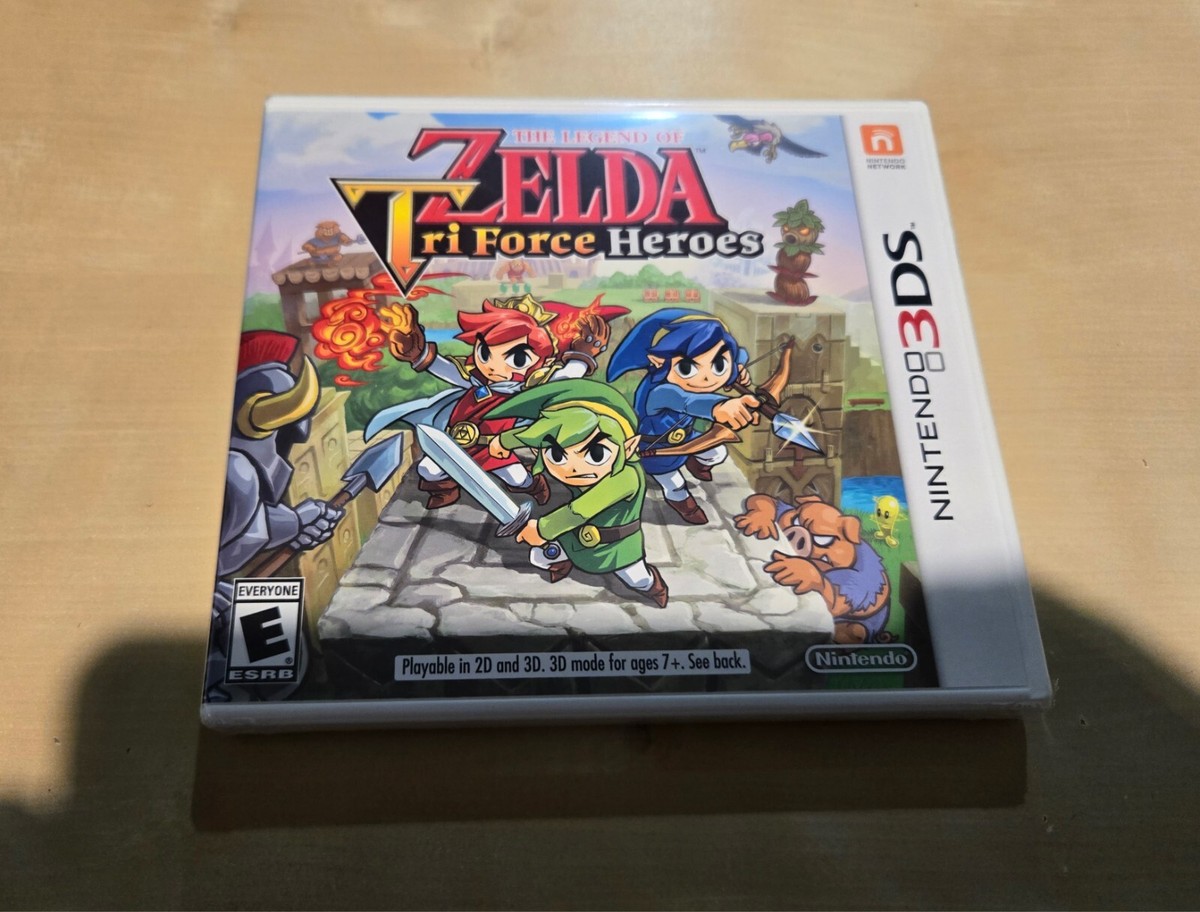 Legend of Zelda: Tri Force Heroes (Nintendo 3DS, 2015) for
