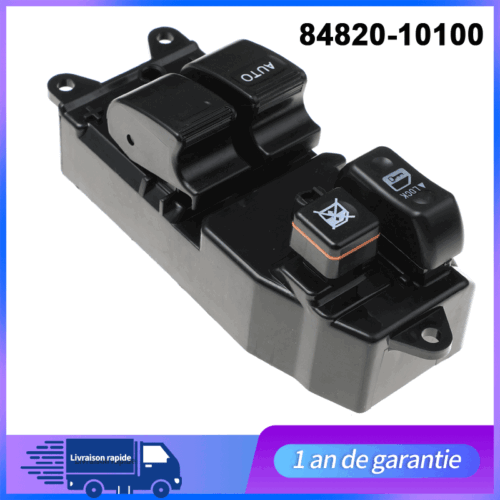Commande Bouton Lève Vitre pour Toyota Yaris Hilux Land Cruiser 84820-10100 Neuf - Picture 2 of 8