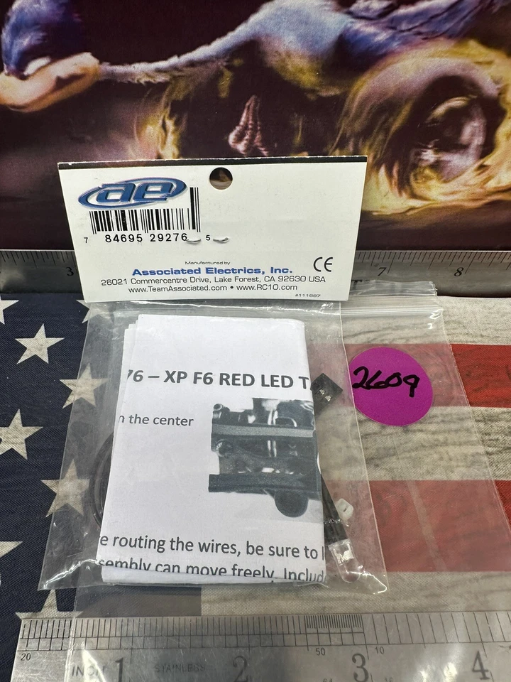 TEAM ASSOCIATED XP F6 Red LED Tail Light - Image 3 of 3