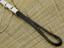 Kreisler Vintage NOS Unused Loop End Butterfly Clasp Gold Plate Nylon Watch Band