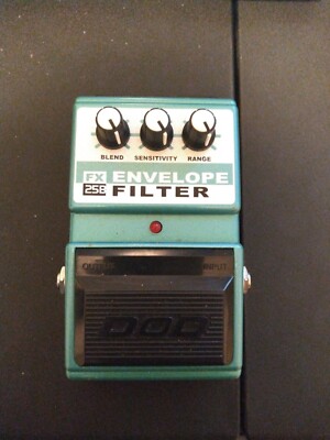 DOD FX25B Envelope Filter Auto Wah Guitar Effect Pedal Used