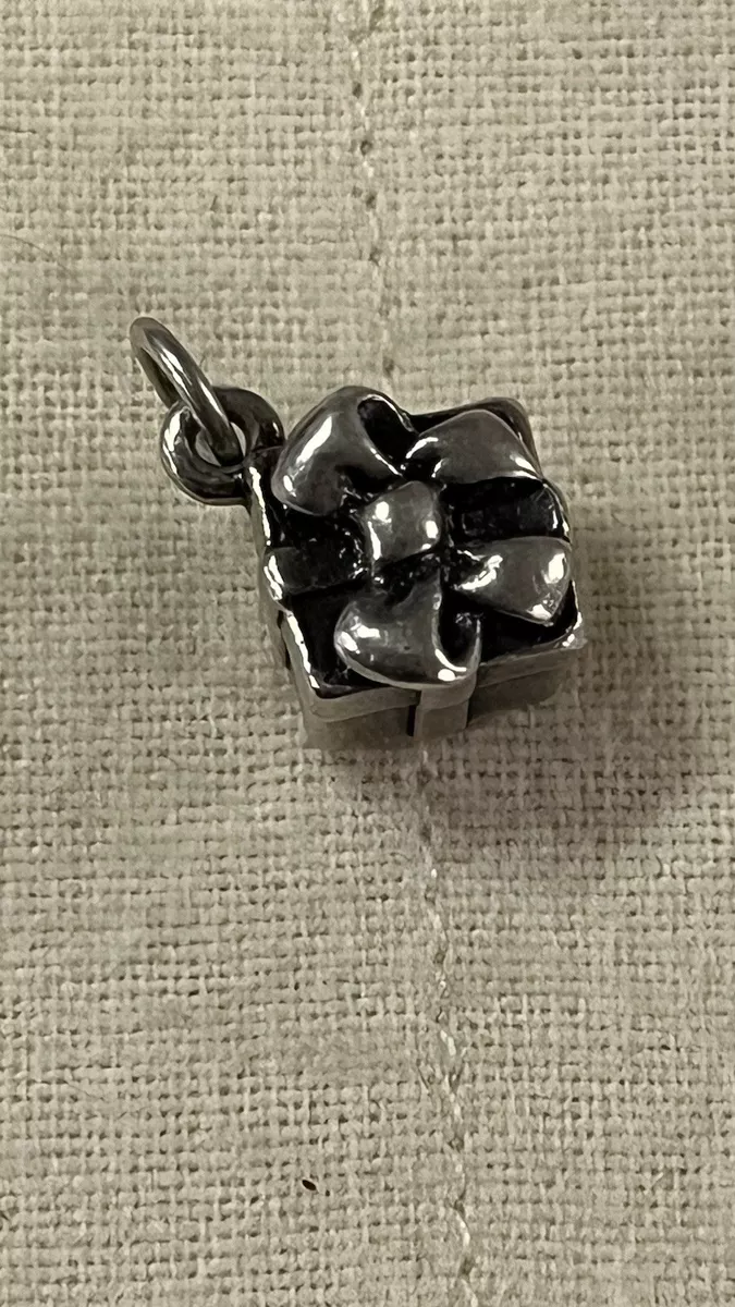 James Avery Retired Silver Present Gift Charm