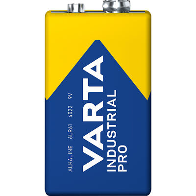 VARTA Industrial Pro Batterie E-Block 6LR61, 9Volt