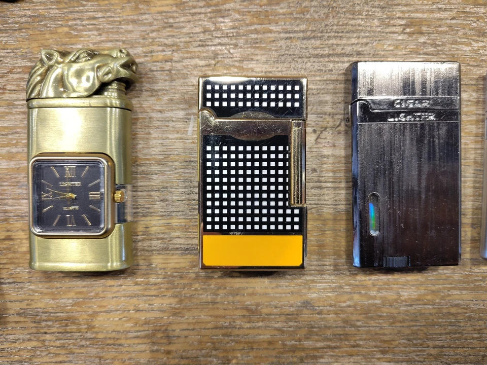 IMPORTANT LOT DE BRIQUETS RECHARGEABLE/COLIBRI/EUROJET/ZINO/SILVER MATCH ETC. - Photo 2/4