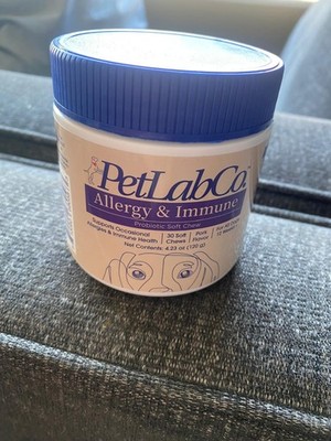 PetLab CO ALLERGY & IMMUNE Probiotic 30 Soft Chew For Dogs  Free Ship
