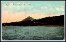 Postcard Sugar Loaf Mountain, Hudson River, N. Y.   O74