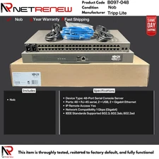 NOB B097-048 Tripp Lite  Console Server 48 Port