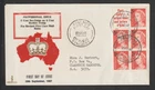 Australia 1967 FDC Cover Provisional Issue QE2 5c Surcharge On 4c Parade Cachet