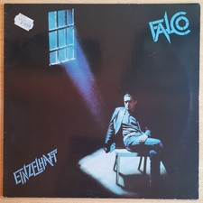 FALCO - original 12" TELDEC Vinyl Reissue LP Album "EINZELHAFT" 1987 !!!