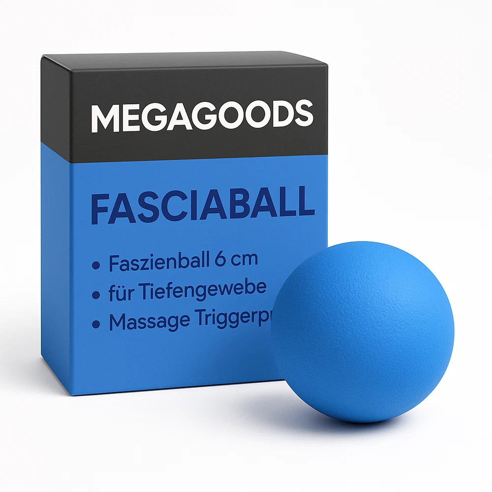 Fascia Ball 6 Cm For Deep Tissue Massage Trigger Point Pain DE