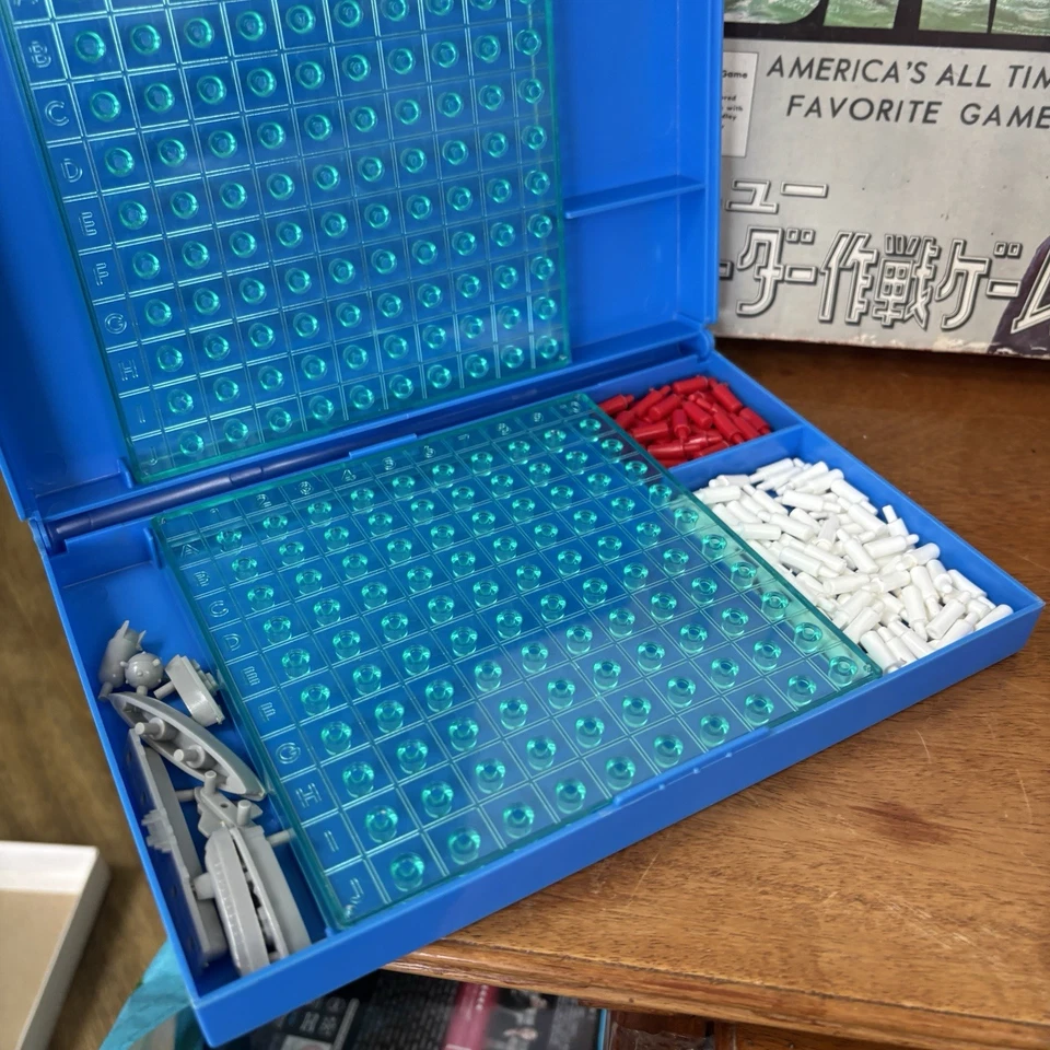 Vintage Battleship Game Japanese Edition Rare and Complete - Image 3 of 4