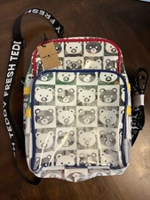 Mochila Teddy Fresh Bag Nueva con Etiquetas Transparente Transparente con Colores Primarios