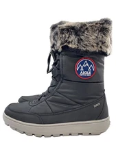 Aigle Lace Up Boots 24.5Cm Blk Lj9455 Inm89