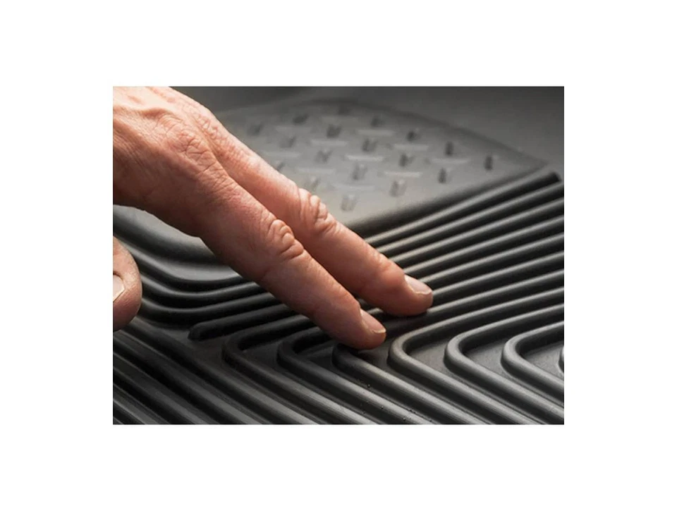 Husky All Weather Mats Fit Acura TL/MDX,Slvrd,F150,Tacoma,Gnd Chrk + 2nd/3rd Blk - Image 3 of 4