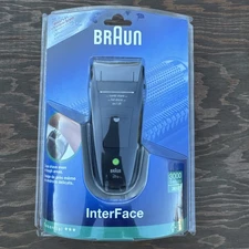 Braun 3612 InterFace Electric Rechargeable Men’s Shaver Trimmer Black Cordless
