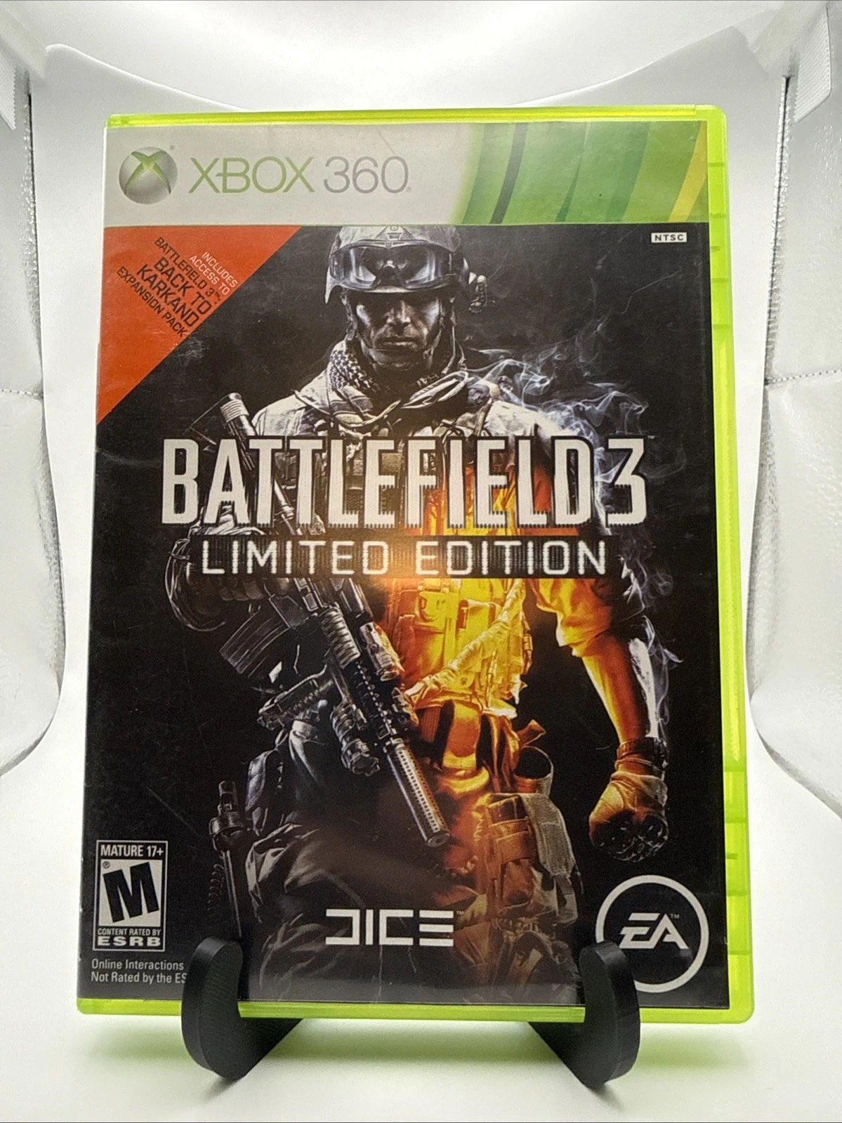 Battlefield 3 - Limited Edition Microsoft Xbox 360 CIB TESTED Working Used