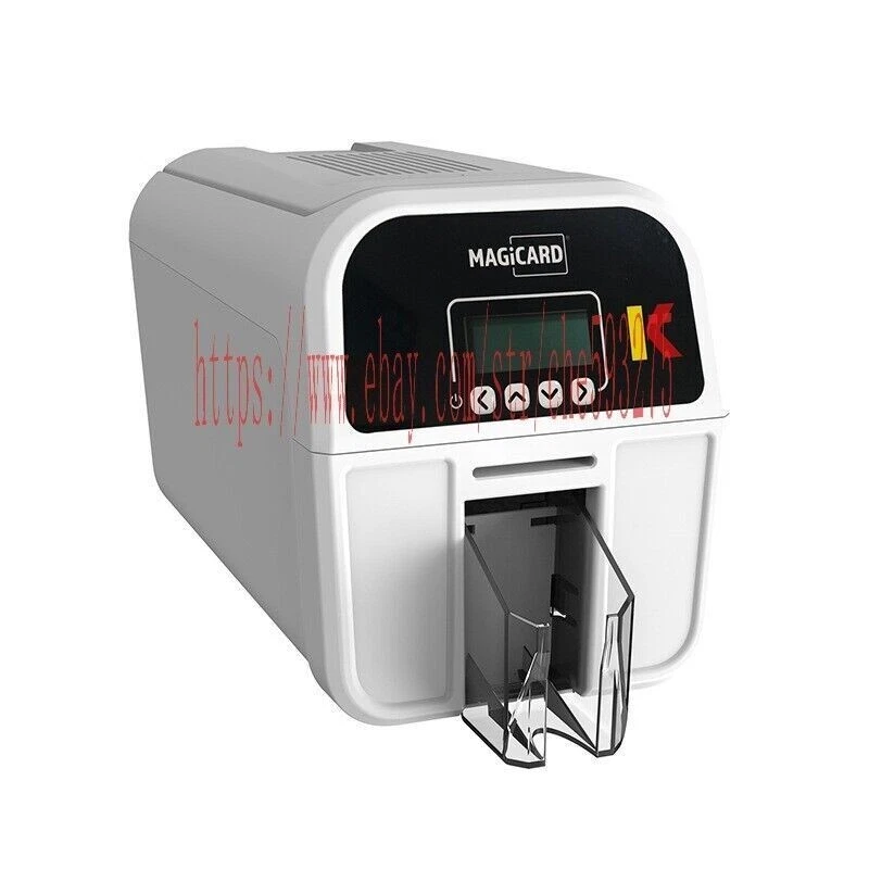 Magicard K Dual Sided Photo ID Card Printer 600DPI USB Ethernet Port w/ PSU New - Image 4 of 4