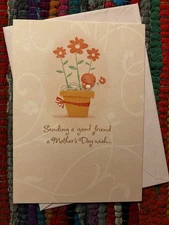 Vintage Unused Mothers Day Card for Friend with Envelope by American Greetings