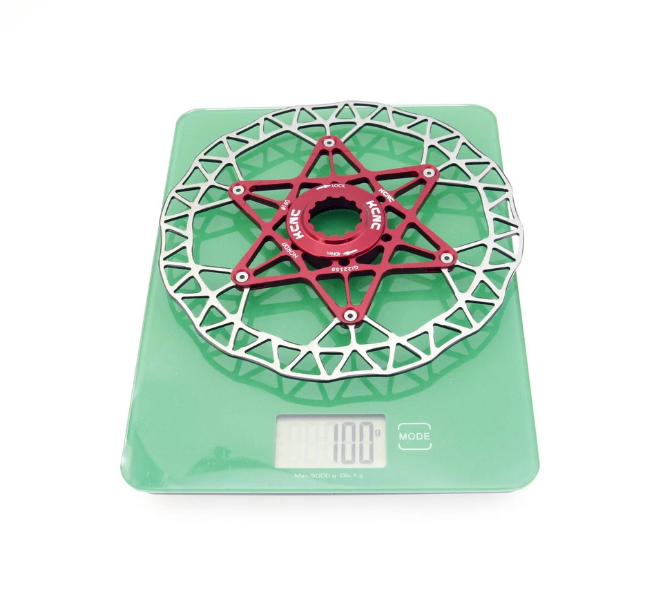 KCNC Nordit Road Cyclocross MTB Cycle Disc Brake Center-Lock Rotor 140mm/160mm - Image 4 of 4