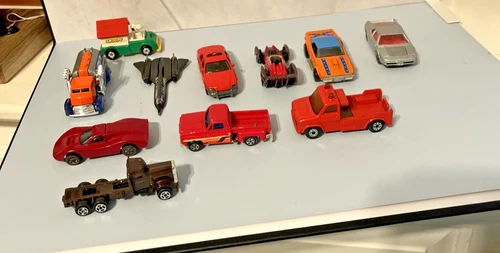 Lot Of 11 Vintage Matchbox/Hot Wheels Cars, Trucks and More