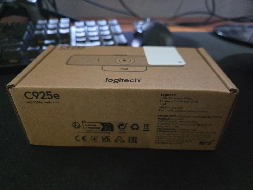 *Nuova* Logitech C925e 1080p Webcam Business - Nera - Immagine 2 di 2