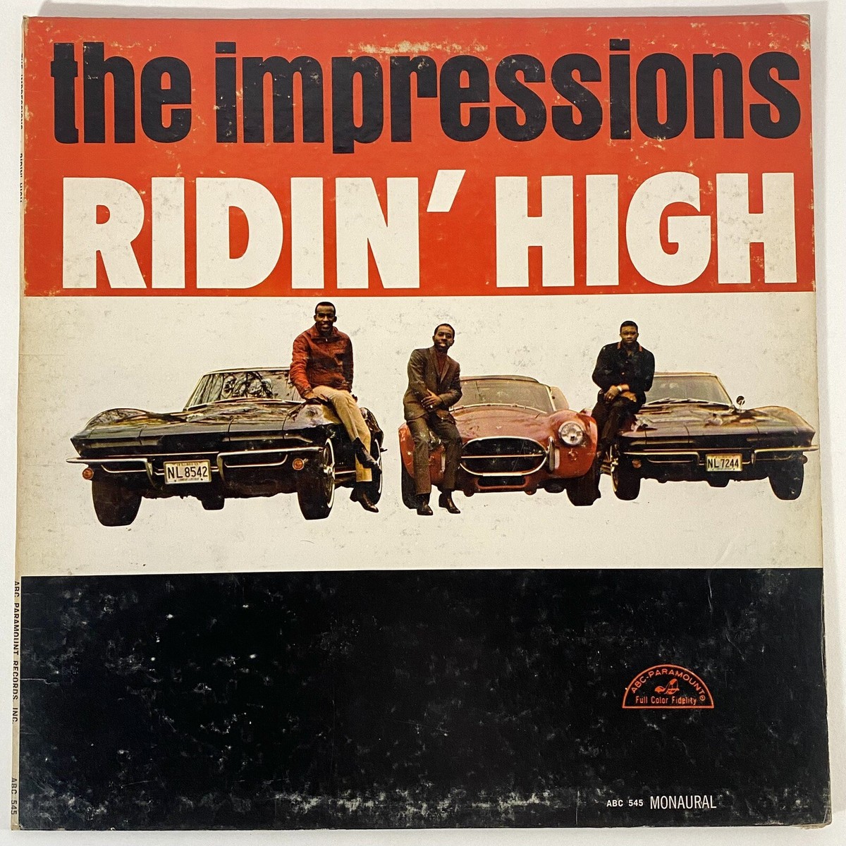 【新品未開封】【レコード】The Impressions Ridin' High The Impressions Ridin' High 1966 LP Original ABC Paramount