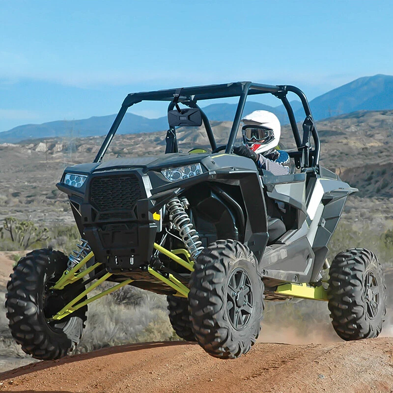 1.75" Universal UTV ATV Center Rear View Mirror Roll Cage Bar Adjustable Mirrors - Image 2 of 4