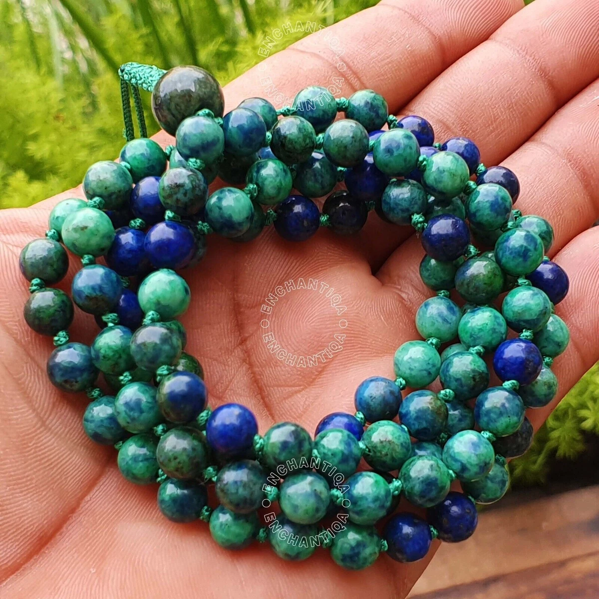 Azurite necklace cheap