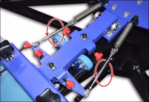 4 Color Screen Printing Press Kit Bundle Tensioned Silk Sceen Frame Shirt DIY - Picture 6 of 12